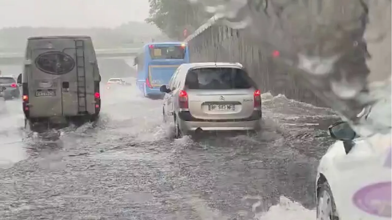 Orages : à Toulouse, le périph’ s’est transformé en rivière après le déluge de la matinée