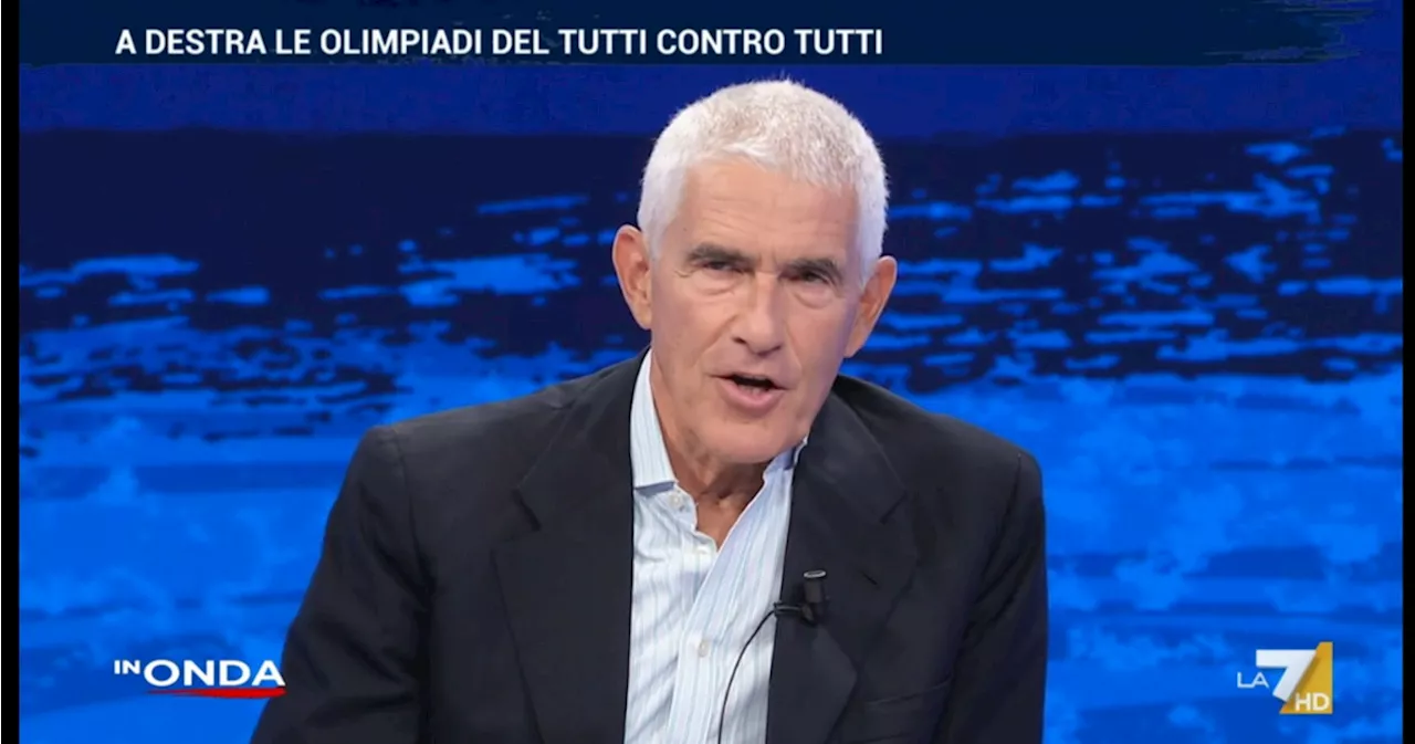 In Onda, l'ammissione di Pier ferdinando Casini su Vannacci: "Non sono così intelligente"