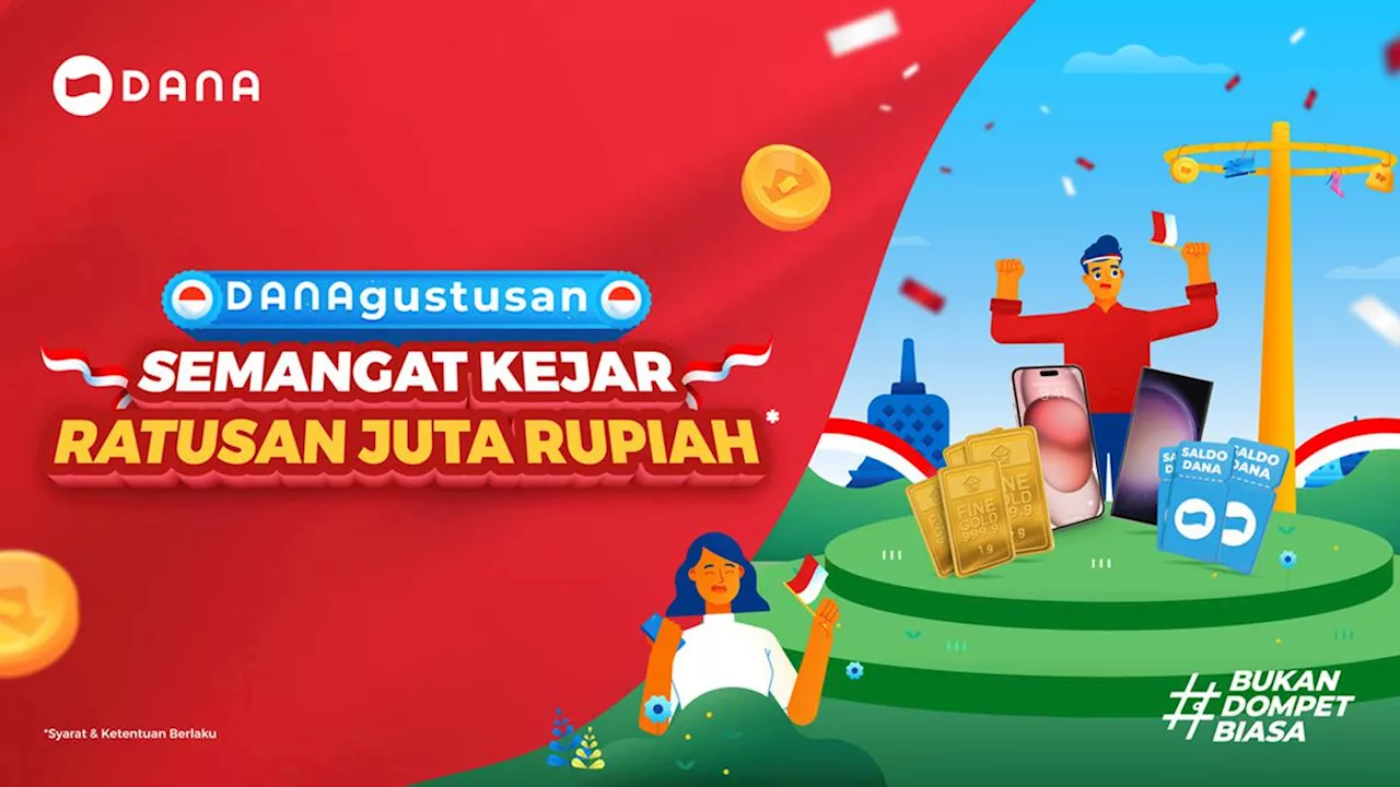 Buruan Main DANAPoly Edisi Agustusan 2024, Total Hadiah Ratusan Juta, Ada Emas dan iPhone 15