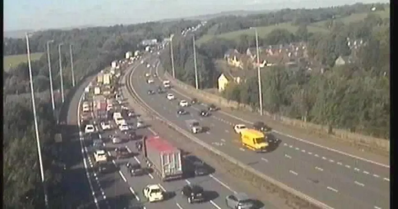 LIVE M6 traffic updates as crash causes four-mile queues and long delays