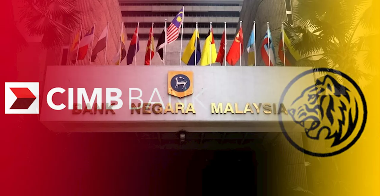 Bank Negara Fines CIMB, Maybank For Prolonged Service Disruptions