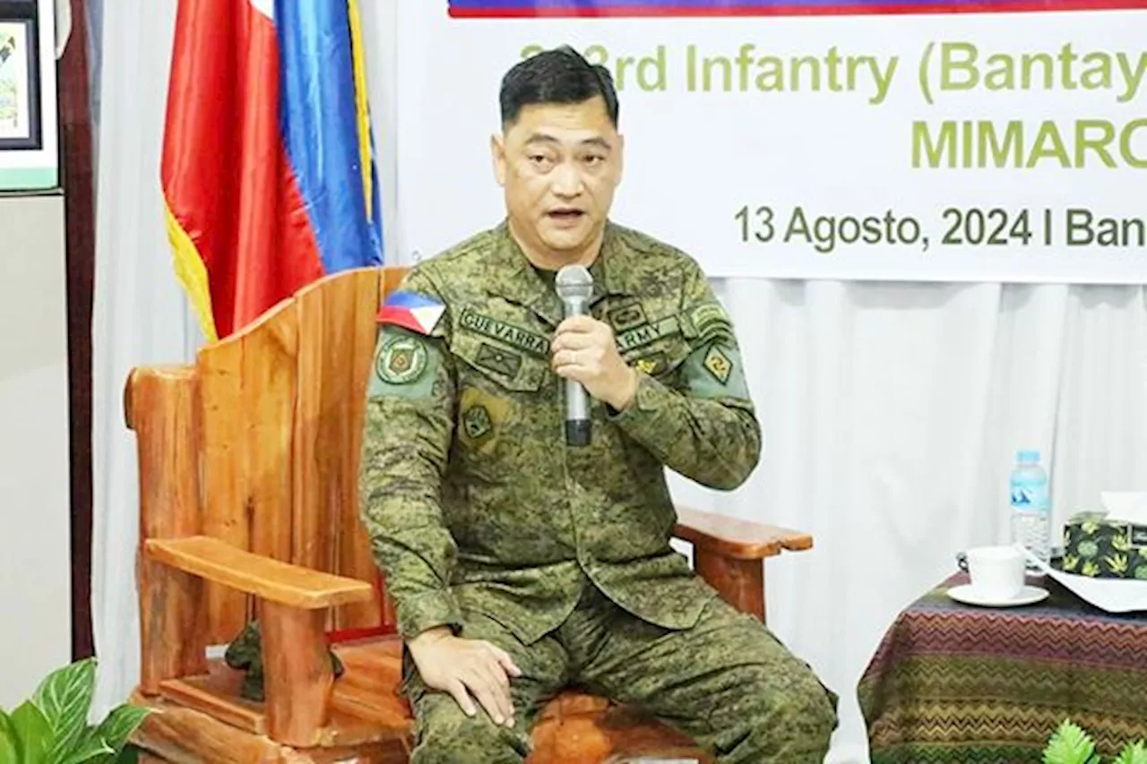 Army eyes total defeat of NPA in Mindoro this year