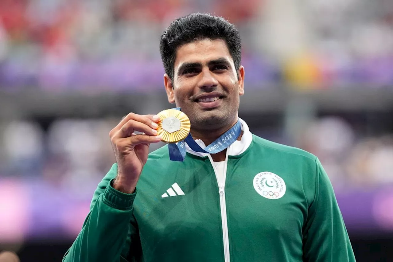 Pakistan rewards javelin champion Nadeem with $897,000 for record-breaking throw at Paris Olympics