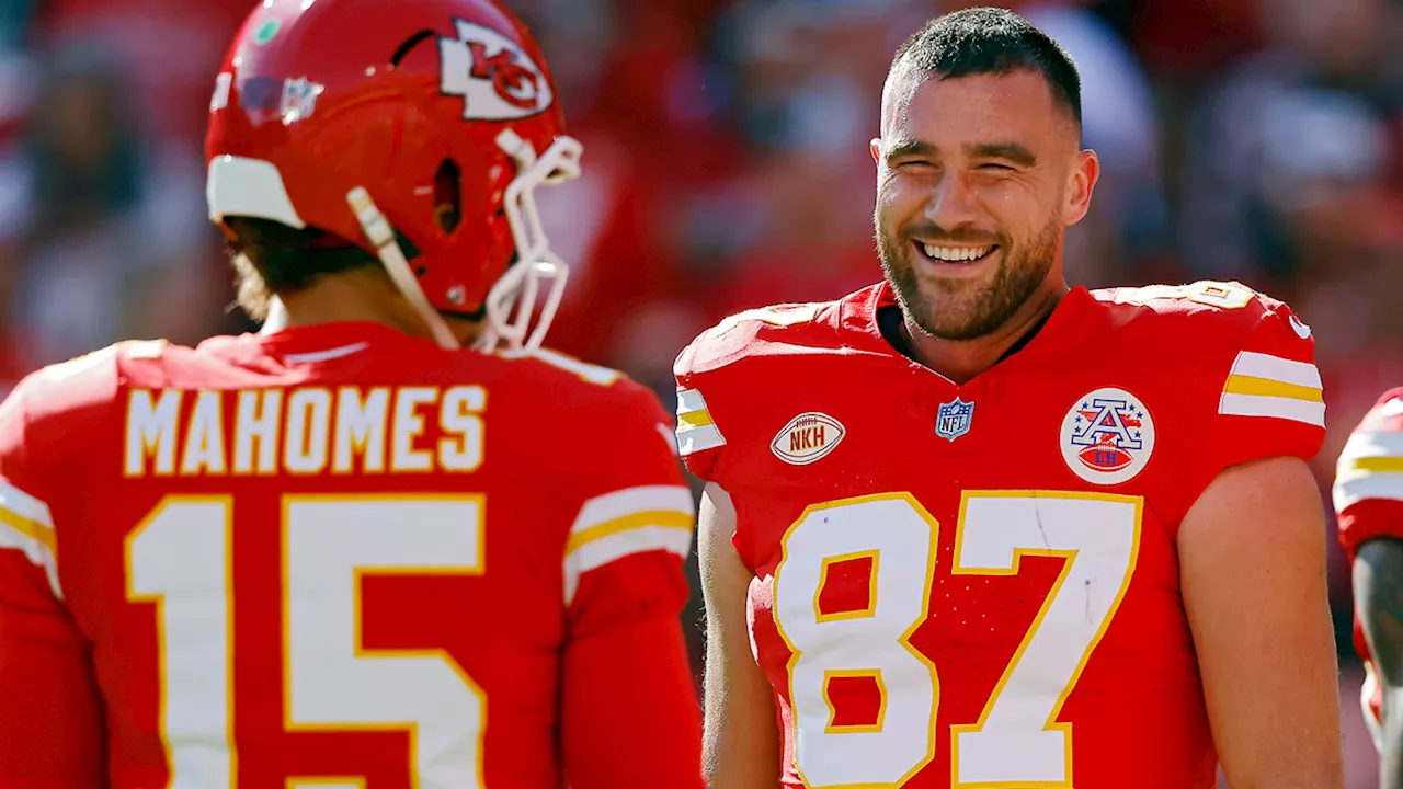 Patrick Mahomes Says Taylor Swift 'Got' Travis Kelce to 'Grow His Hair Out' at Last