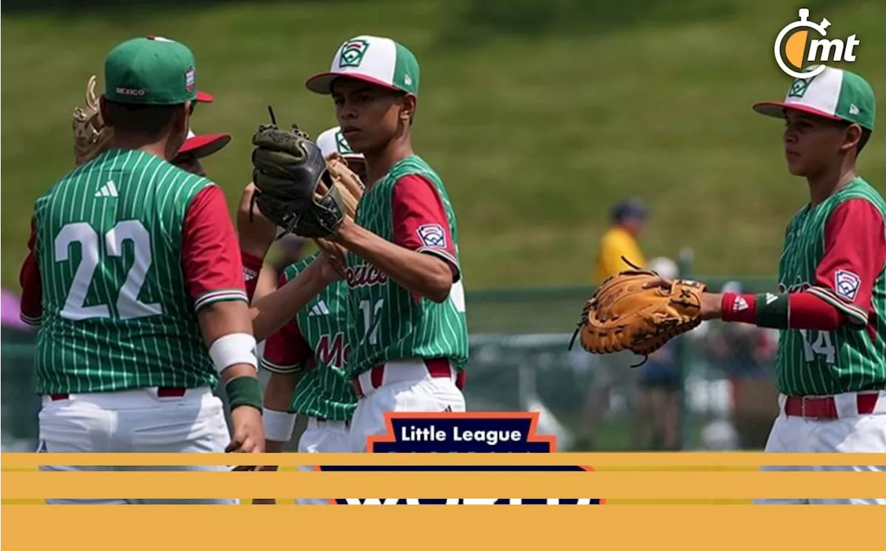 ¡Sin hit ni carrera! México brilla en su debut en la Serie Mundial de Pequeñas Ligas