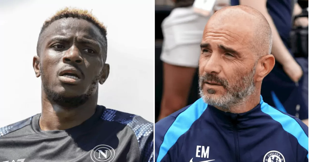 Enzo Maresca sends message to Chelsea board over Victor Osimhen transfer