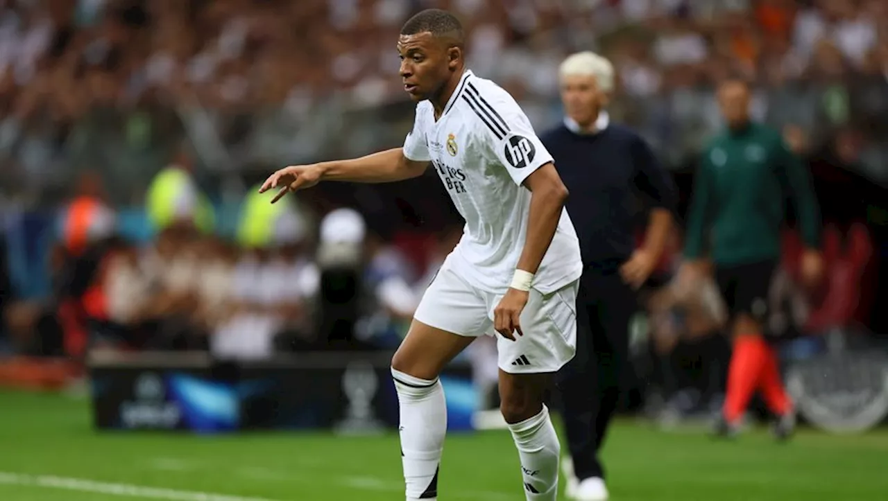 VIDEO. 'Je la mets deuxième poteau et c'est filoche' : Kylian Mbappé buteur avec le Real Madrid pour son premi