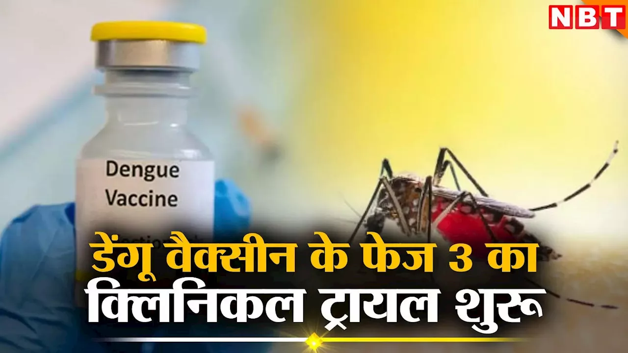 भारत बना रहा डेंगू की स्वदेशी वैक्सीन, फेज 3 के क्लिनिकल ट्रायल की हुई शुरुआत