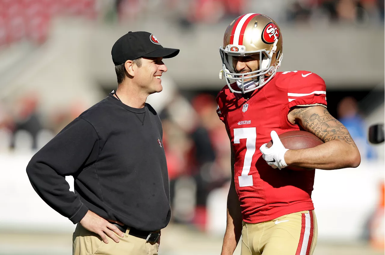 Jim Harbaugh Wants Colin Kaepernick to Join the Chargers