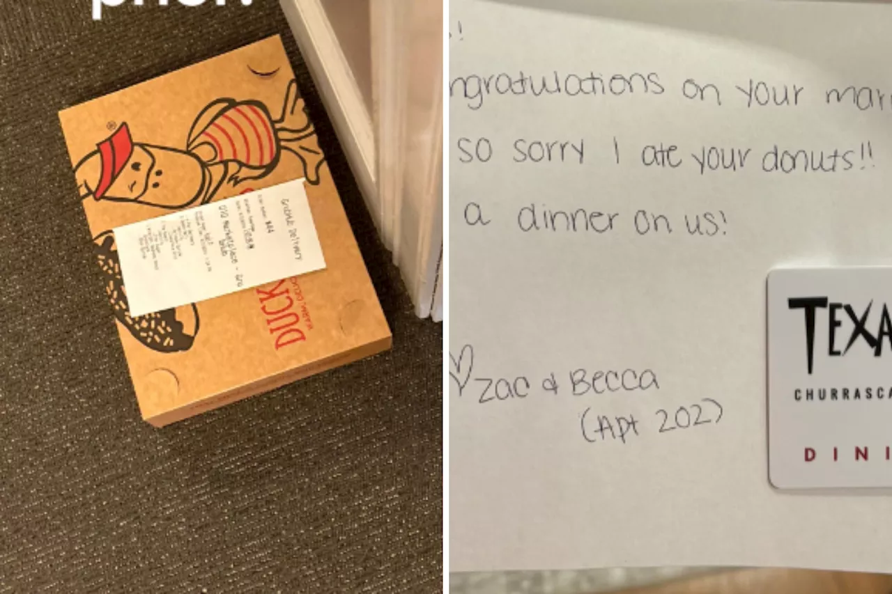 Woman Eats Take Out She Finds Outside Her Door—Then Gets Note From Neighbor