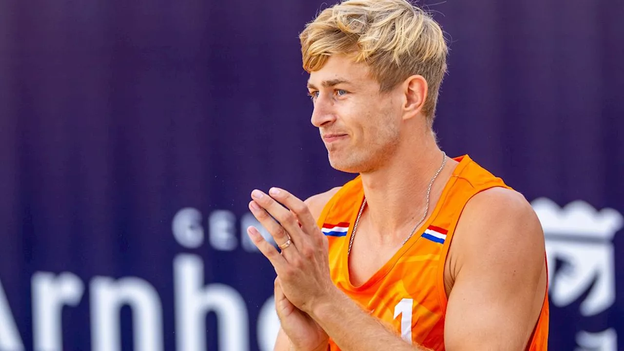 Toegejuichte Van de Velde en Immers beginnen EK beachvolleybal met zege