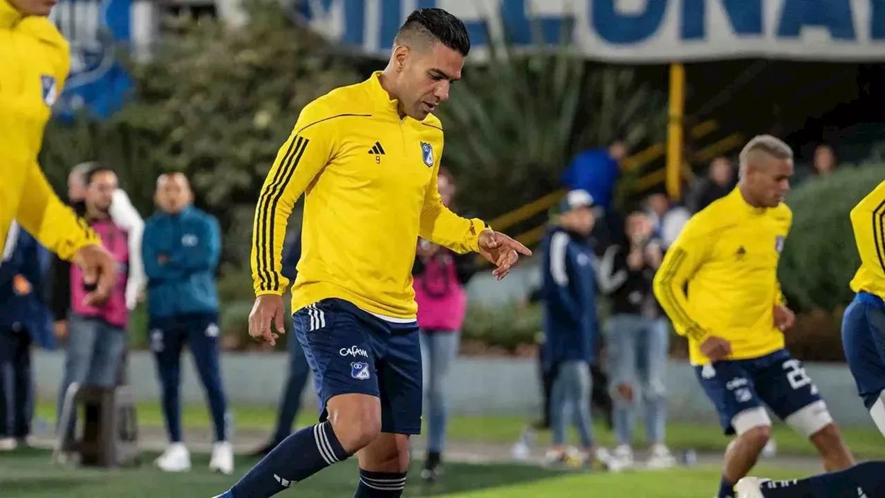 Millonarios recibió buenas noticias sobre el estado de salud de Radamel Falcao García