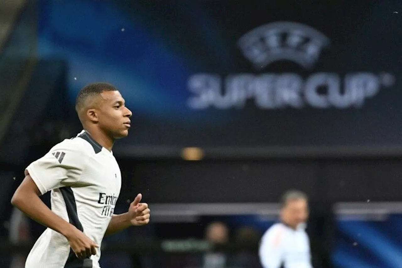 Supercoupe d'Europe: la quête débute pour Mbappé au Real Madrid