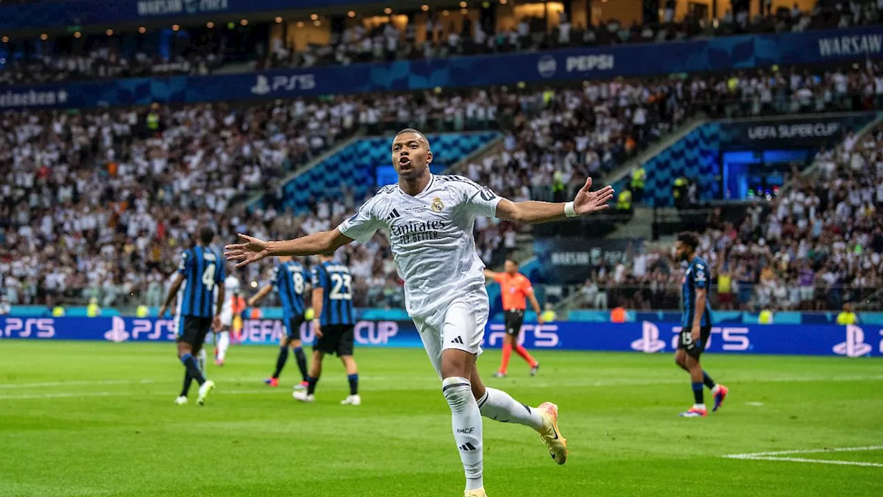 Supercup-Sieg gegen Atalanta: Mbappé schießt Real Madrid im ersten Spiel zum ersten Titel