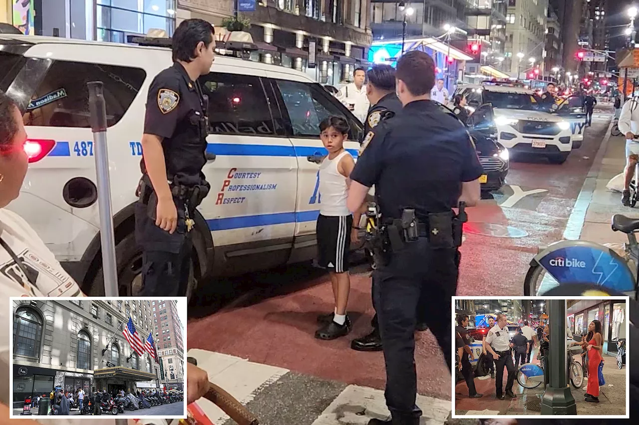 11-year-old migrant boy arrested as 'aggressor' in violent NYC phone robbery on subway: sources