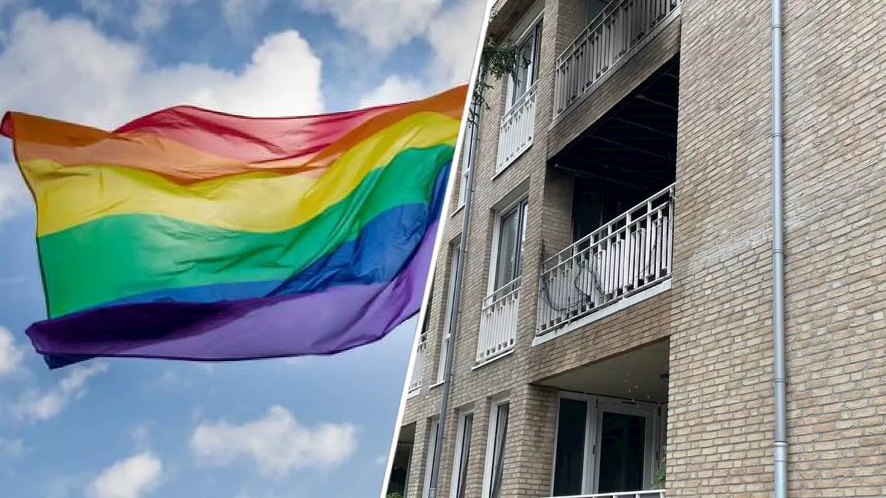 Huis in vlammen op na in brand gestoken regenboogvlag: Breda start actie