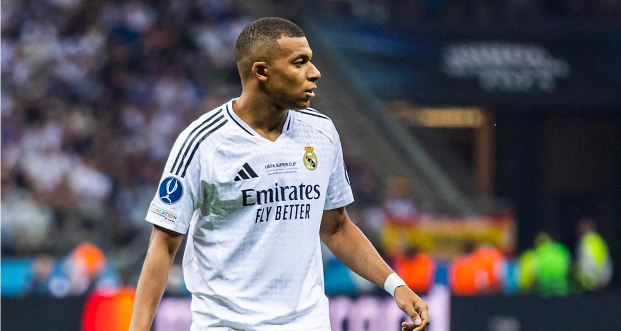 Le Real Madrid accroché par l'Atalanta à la pause, Mbappé discret