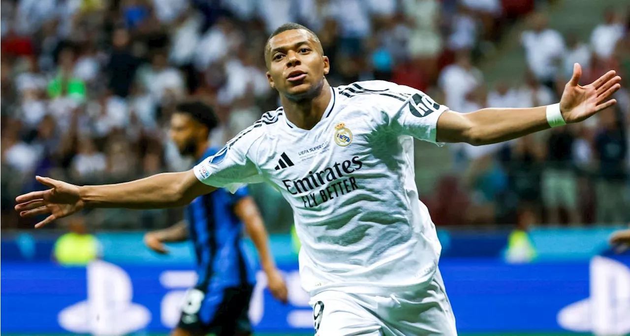 🚨 Le Real Madrid remporte la Supercoupe d'Europe, Mbappé buteur