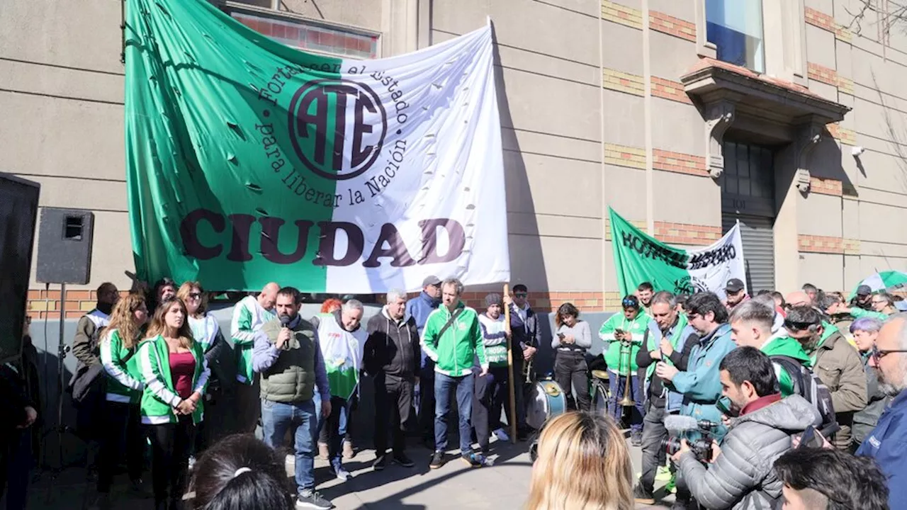 'En la Ciudad, sí hay plata': Reclamo de los trabajadores estatales al gobierno porteño