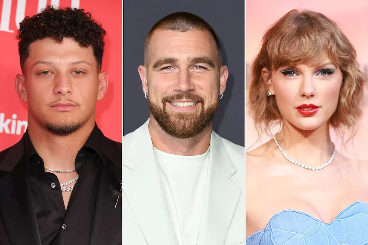 Patrick Mahomes Says Travis Kelce Grew Out His Hair Because of Taylor Swift