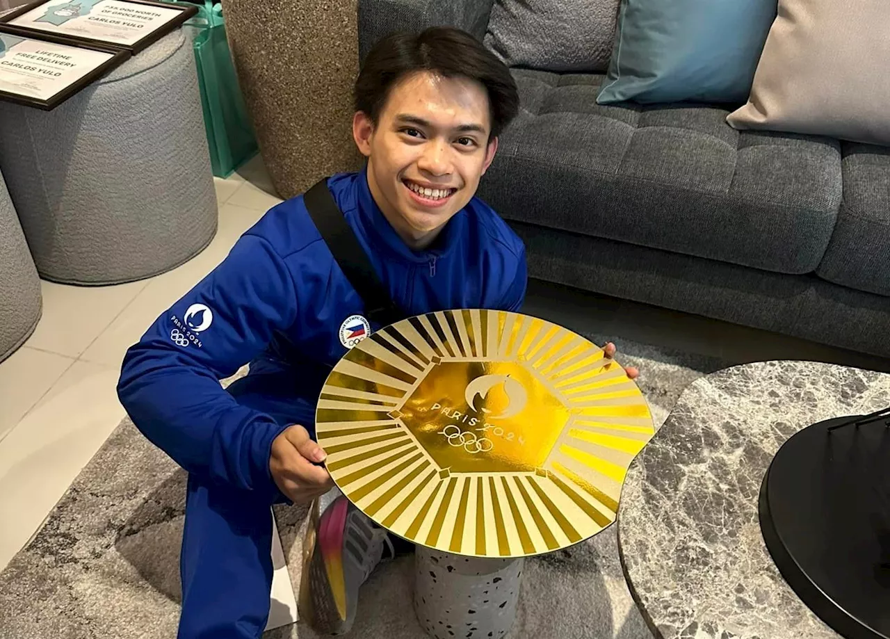 LOOK: Golden boy Carlos Yulo gets his 3-bedroom condo in McKinley Hill