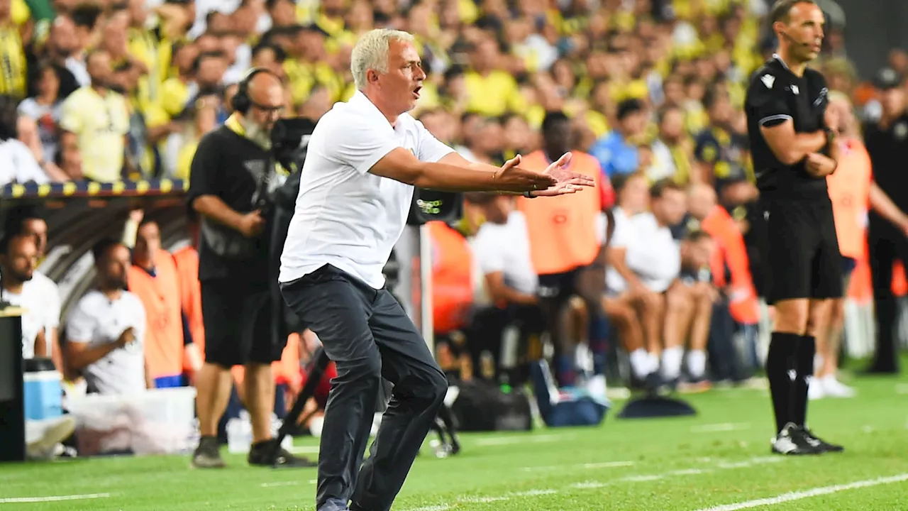 Fenerbahçe-Lille: 'Si je parle, je vais avoir des problèmes', José Mourinho n'a pas digéré l'arbitrage et...