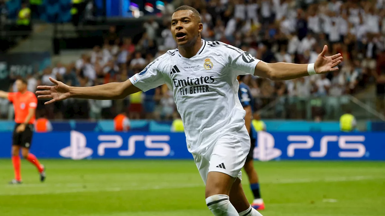 Un premier but, un premier trophée mais des axes d'amélioration: les débuts de Kylian Mbappé avec le Real...