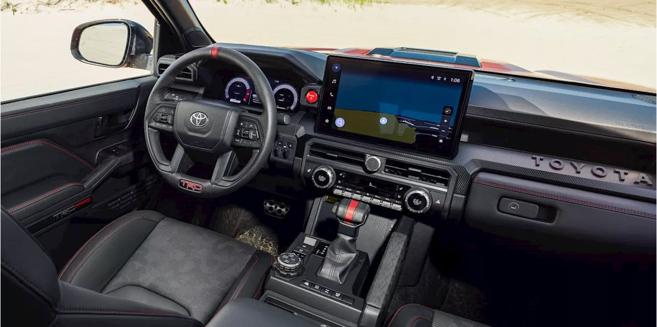 The New Toyota Tacoma TRD Pro’s Interior Is for the Adrenaline Junkie