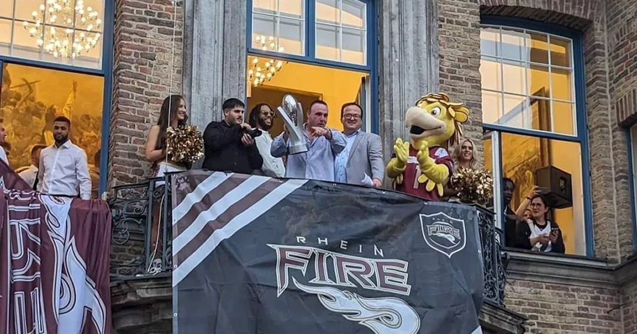 Football: Eiko Pate aus Neuss ist für ELF-Champion Rhein Fire am Mikrofon