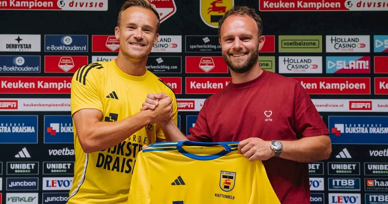 Voormalig FC Emmen-aanvoerder Kieftenbeld tekent bij SC Cambuur