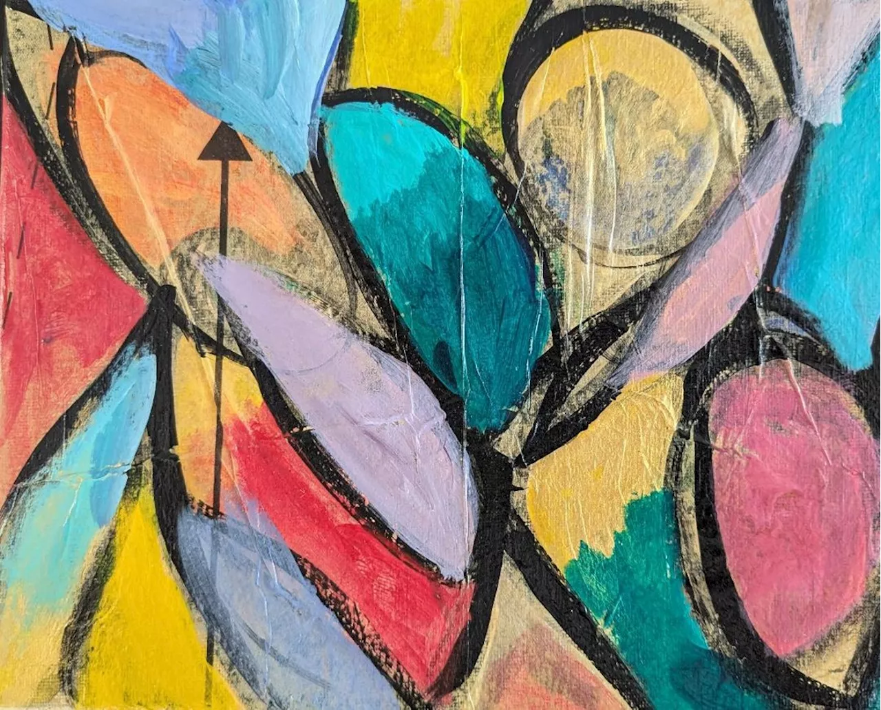 Art Opening: Abstract Expressionist Paintings by Jerry Gann