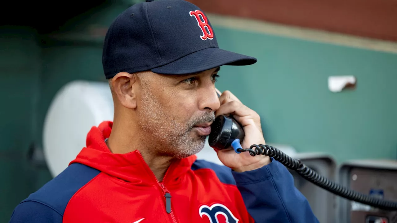 Alex Cora Receives Mid-Game Phone Call From Red Sox 'Big Boy' Reliever