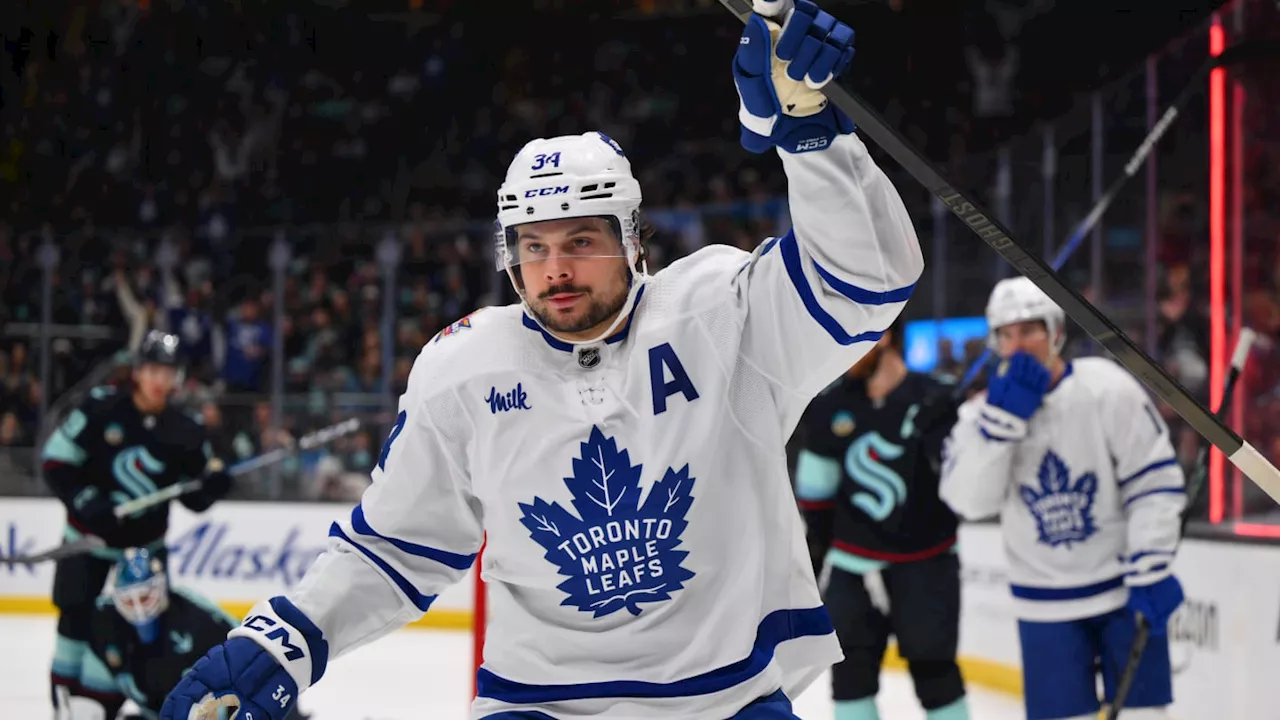 Auston Matthews Aims to Spend Career With Toronto Maple Leafs