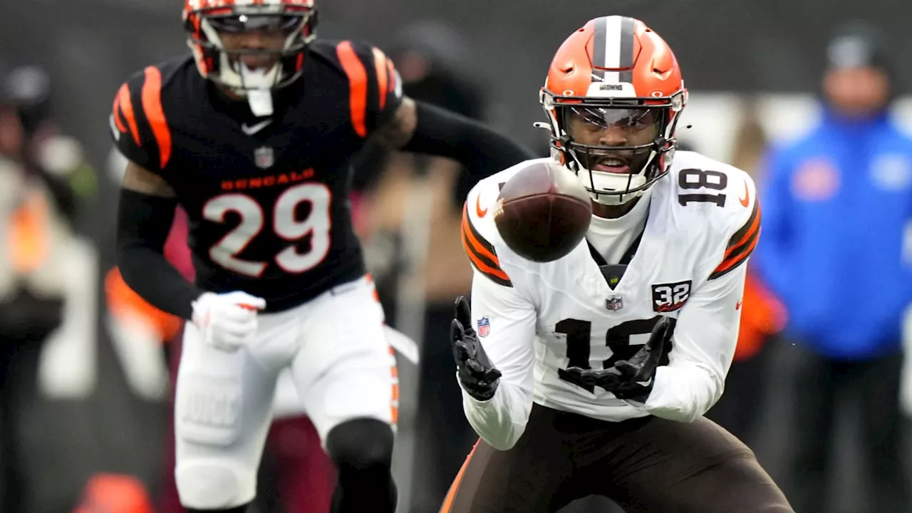 Cleveland Browns WR, Former Purdue Star David Bell Sidelined with Injury