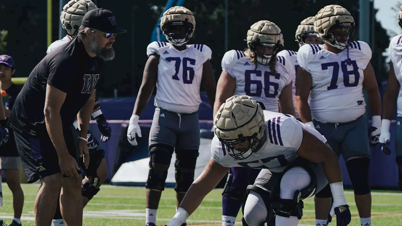 Husky Offensive Line Experimentation Begins