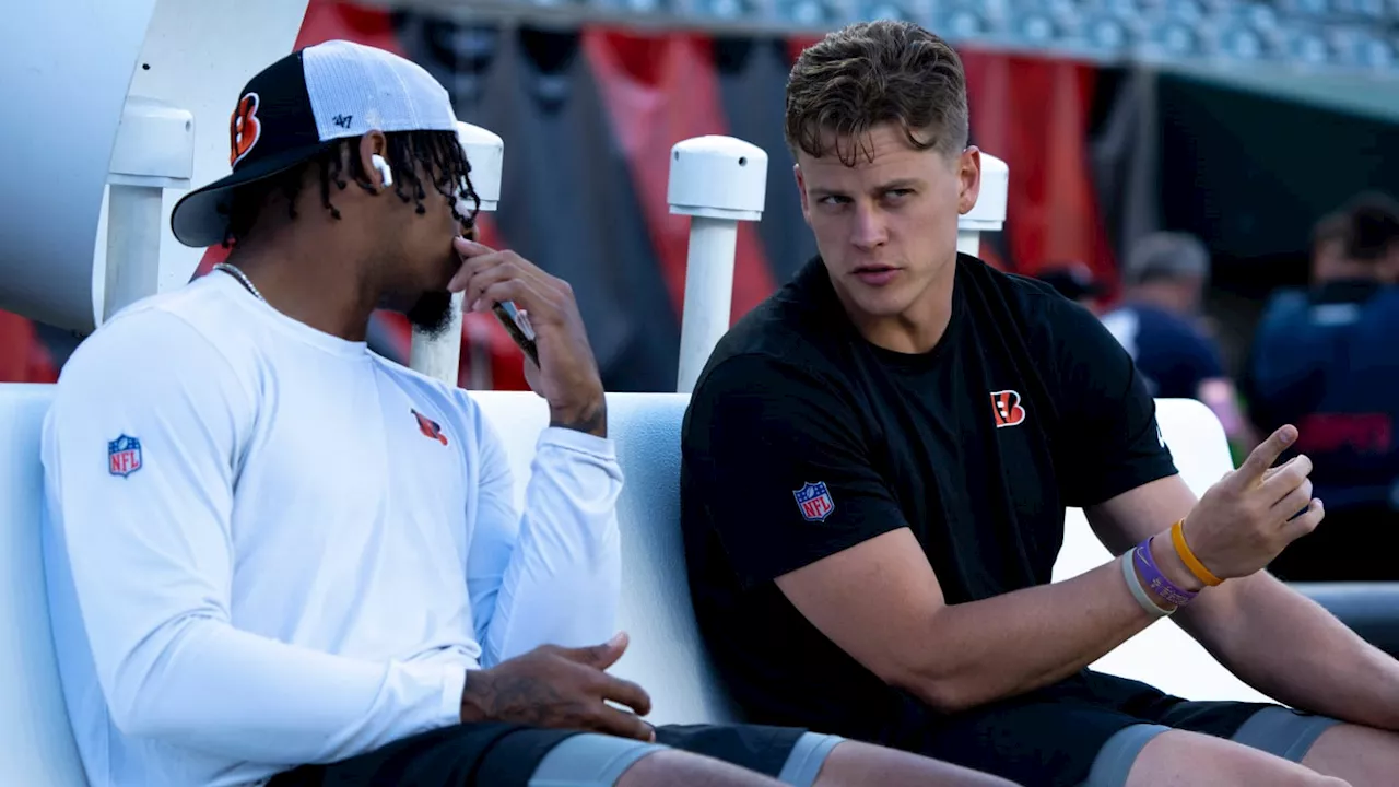 Joe Burrow and Ja'Marr Chase Arrive in Chicago Ahead of Joint Practice With Bears