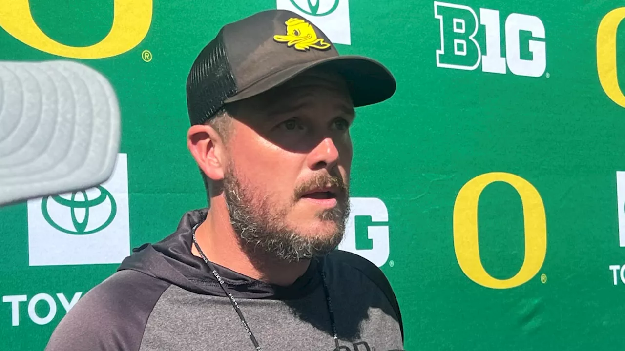 Why Oregon Ducks Coach Dan Lanning Is Emulating Crowd Noise At Practice