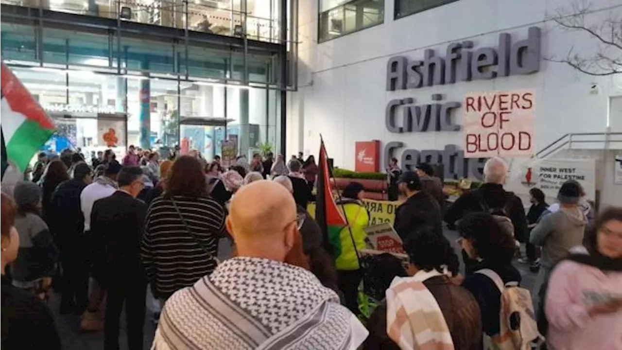 ‘Undemocratic’: Greens-led protest shuts down council meeting after motion to boycott Israel fails