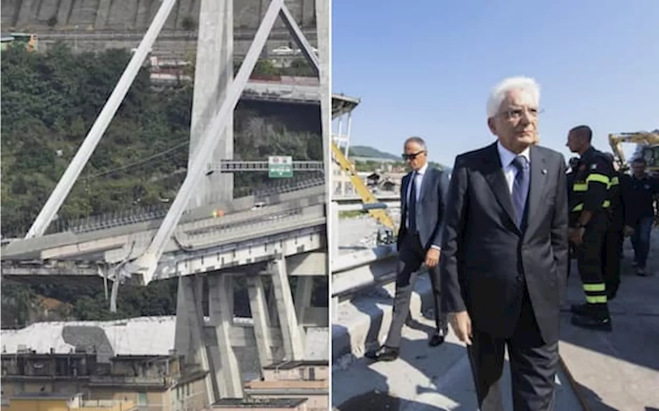 Ponte Morandi, Mattarella: 'Accertare responsabilità'. Parenti vittime: 'Vogliamo verità'