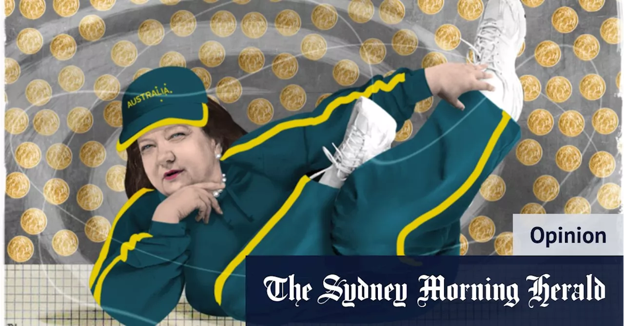 Gina Rinehart is the patron saint of Aussie sports. But it comes with weird strings attached