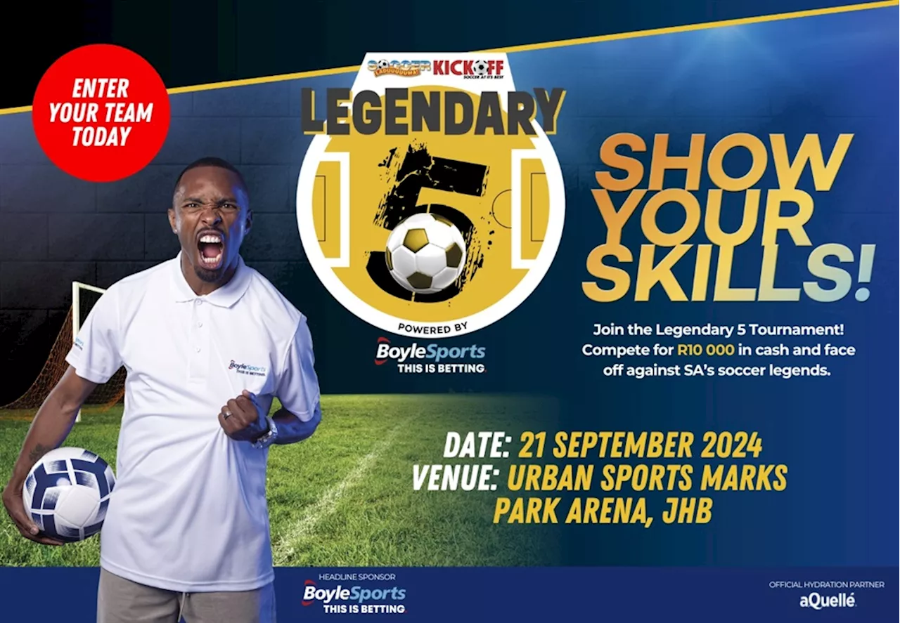 Don’t Miss The Legendary 5 Tournament – WIN R10 000 And The Title