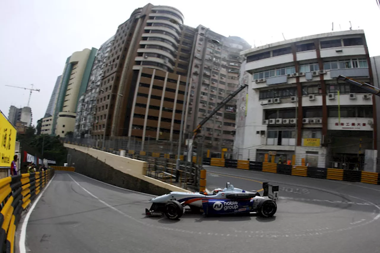 Macau-GP: F3-Pilot Mücke-Pilot Rosenqvist im Pech