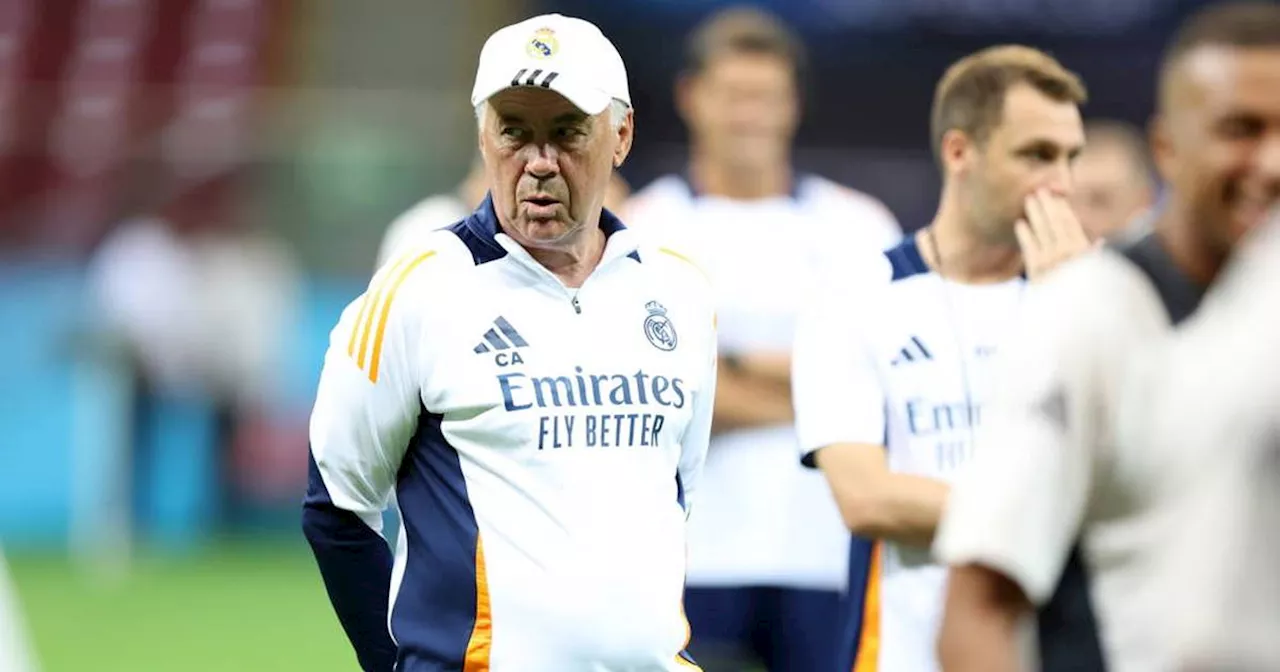 Vor Supercup: Ancelotti bei Real Madrid: 'Ich habe ein sehr großes Problem'