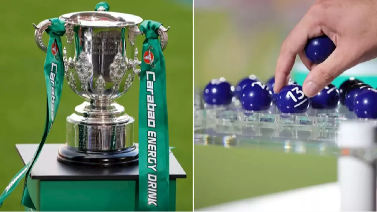 Carabao Cup second round draw in full as Premier League clubs enter the fray