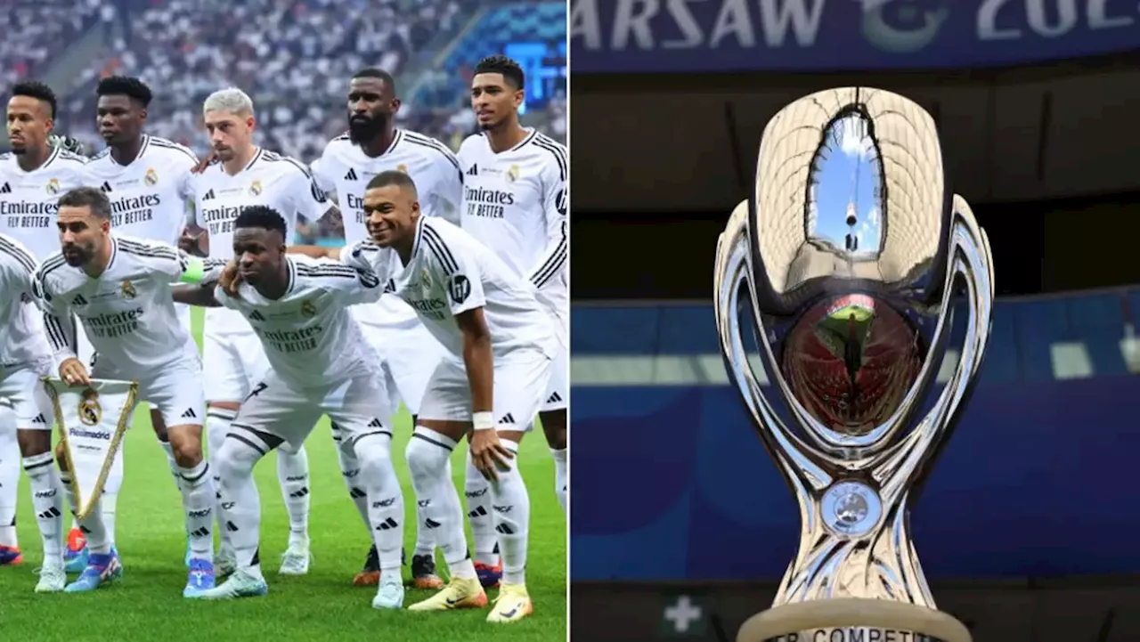 Fans all praise one Real Madrid star for being 'above the rest' in UEFA Super Cup, it's not Kylian Mbappe