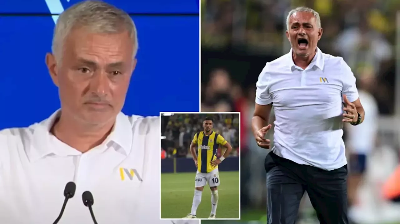 Jose Mourinho gives brutally honest assessment about his Fenerbahce team as they crash out of Champions League