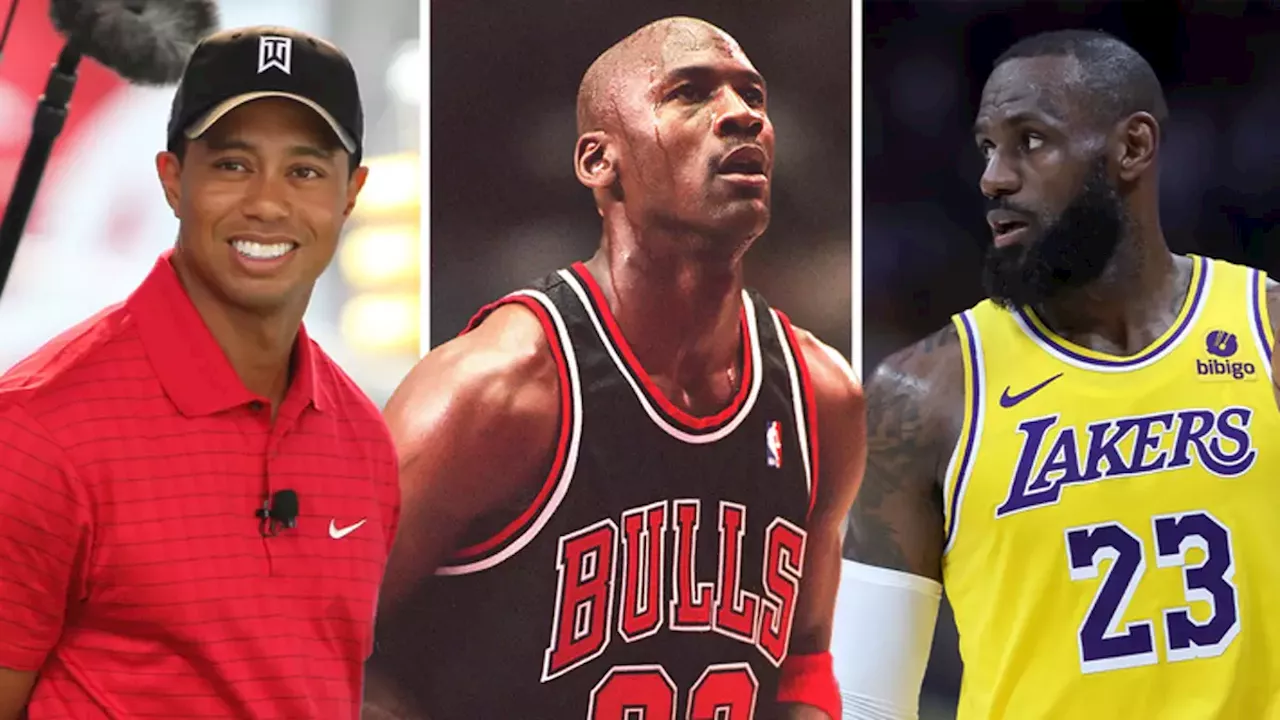 Michael Jordan's stunning net worth compared to Tiger Woods and LeBron James