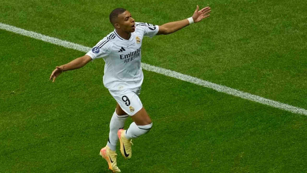 Kylian Mbappé holt mit Real Madrid den UEFA-Supercup