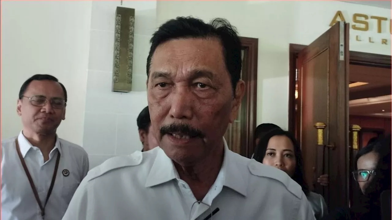 Luhut Mendadak Irit Bicara Ditanya Soal Reshuffle Kabinet: Nggak Tahu Saya