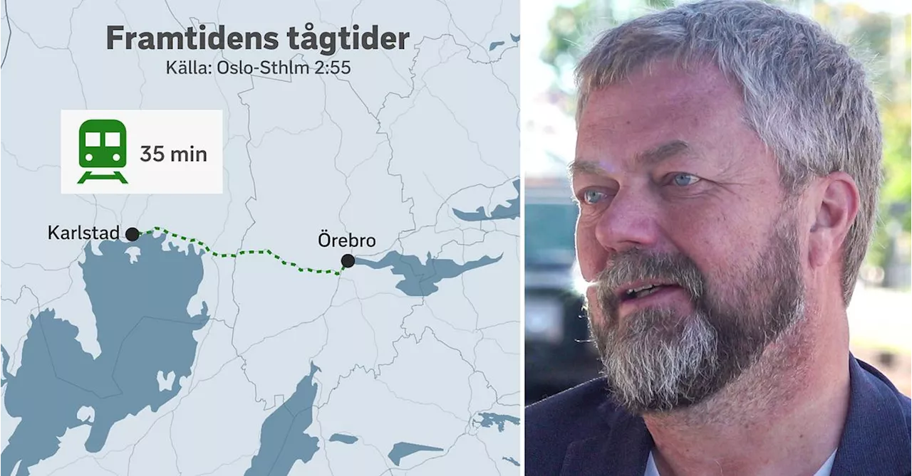 Nu tas stora steg mot snabbtåg mellan Örebro och Karlstad